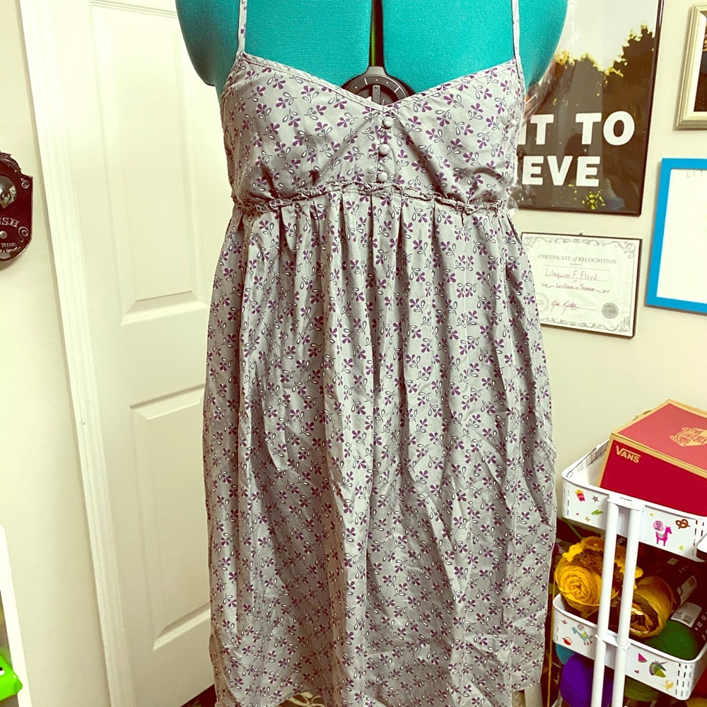 Grey sun dress